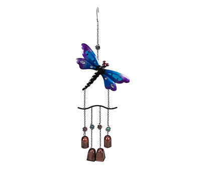 24" Dragonfly & Bell Windchime