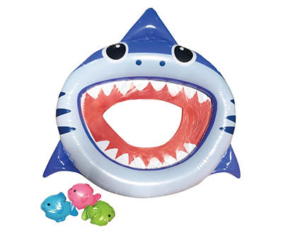 Shark Mouth & Fish Toss Inflatable Pool Game