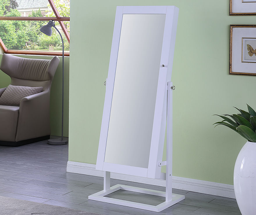 Real Living White Cheval Mirror Armoire Big Lots