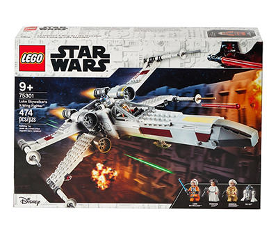 web sprogfærdighed Forlænge LEGO Luke Skywalker's X-Wing Fighter 474-Piece 75301 Building Toy | Big Lots