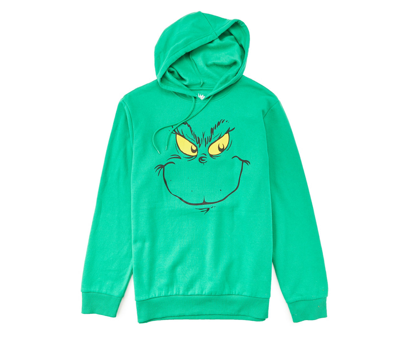 Dr. Seuss Men's Size 2X-Large Jelly Bean Grinch Face Fleece Hoodie