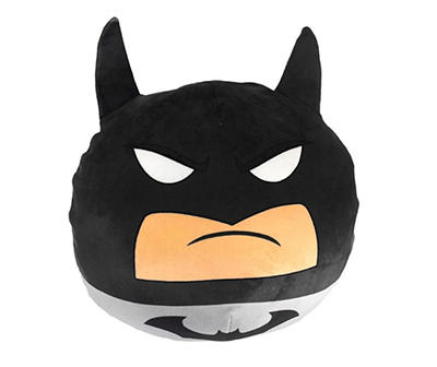 Batman Face Round Cloud Pillow