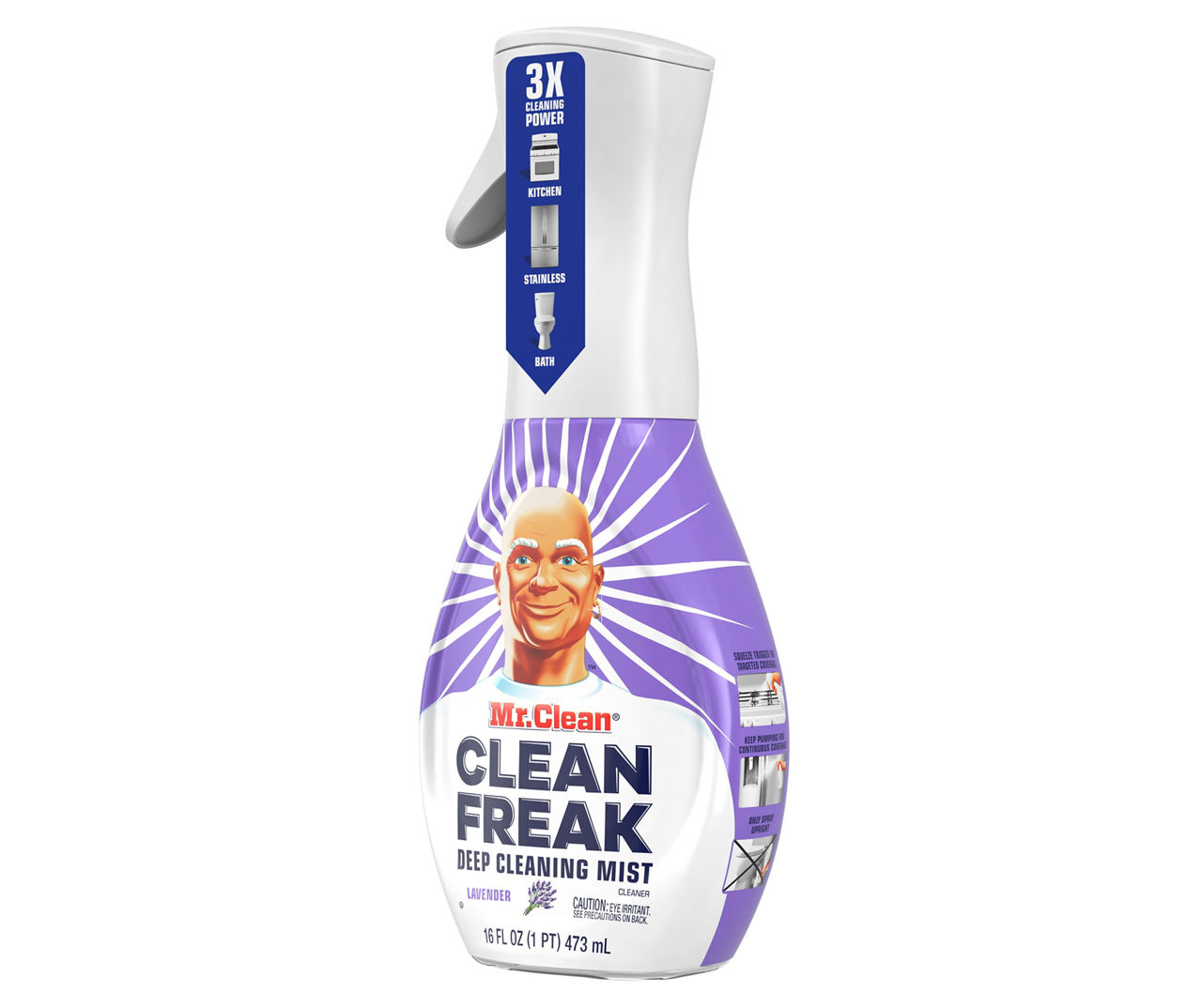 Freak, Wipe, Done  Mr. Clean Clean Freak Multi-Surface Spray 