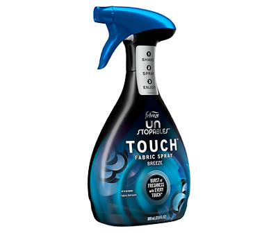 Unstopables Breeze Touch Fabric Spray & Odor Eliminator, 27 Oz.