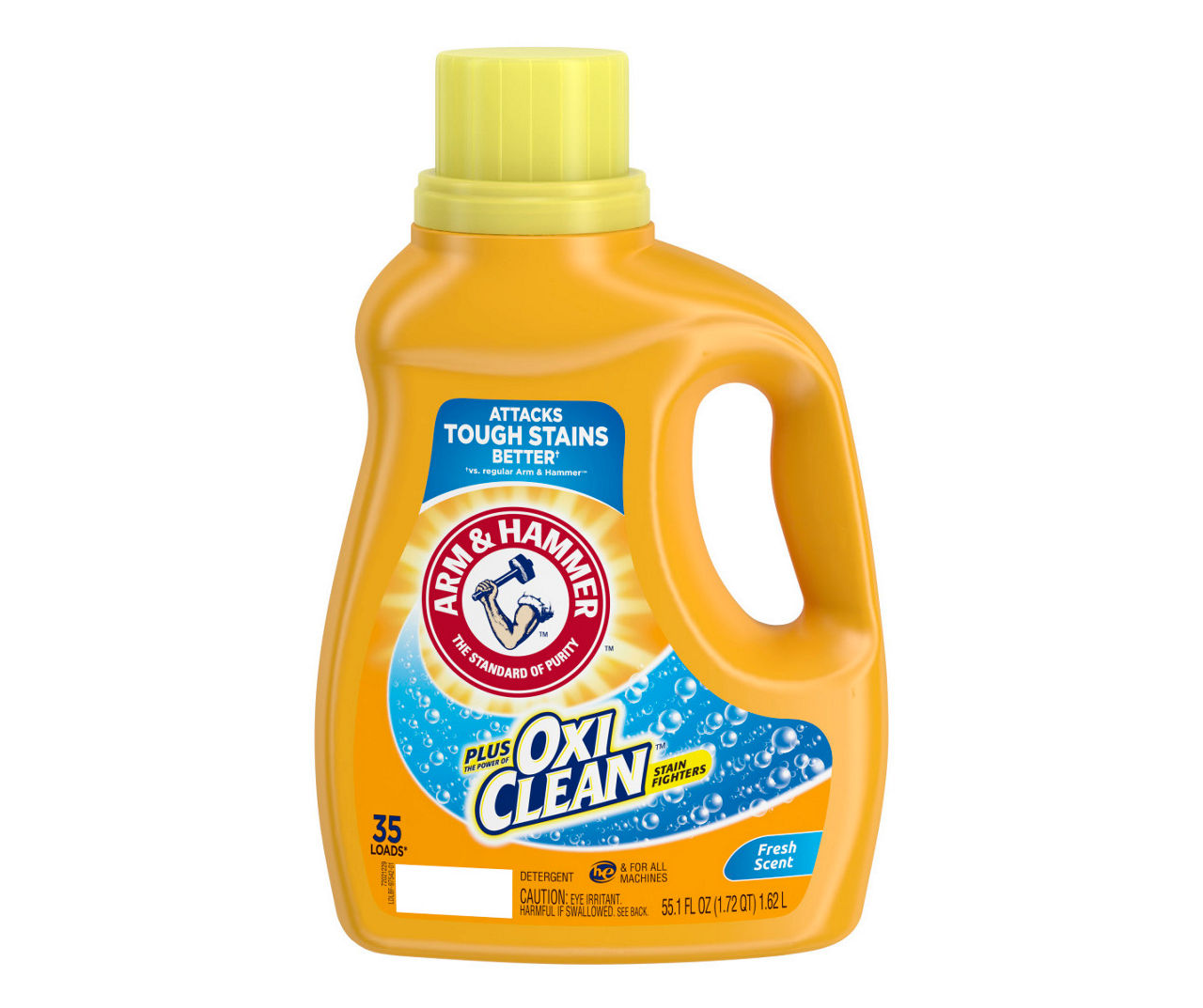 Arm & Hammer Fresh Scent Laundry Detergent With OxiClean, 55.1 Oz.