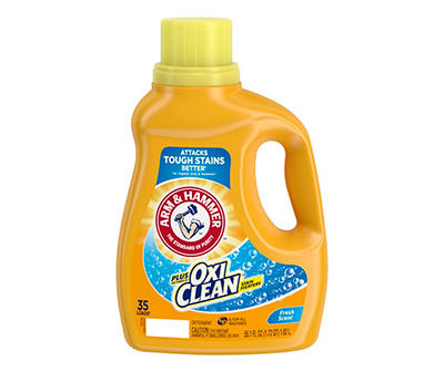 Fresh Scent Laundry Detergent With OxiClean, 55.1 Oz.
