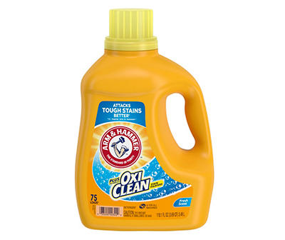 Fresh Scent Laundry Detergent With OxiClean, 118.1 Oz.