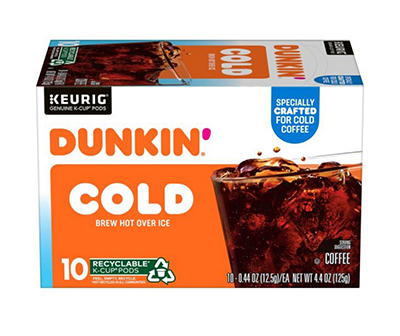 Cold 10-Pack Single Serve Brew Cups