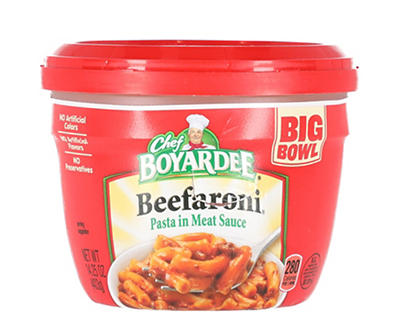 Beefaroni Microwave Big Bowl, 14.5 Oz.