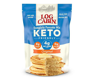 Log Cabin Original Keto Pancake Mix, 10 Oz.