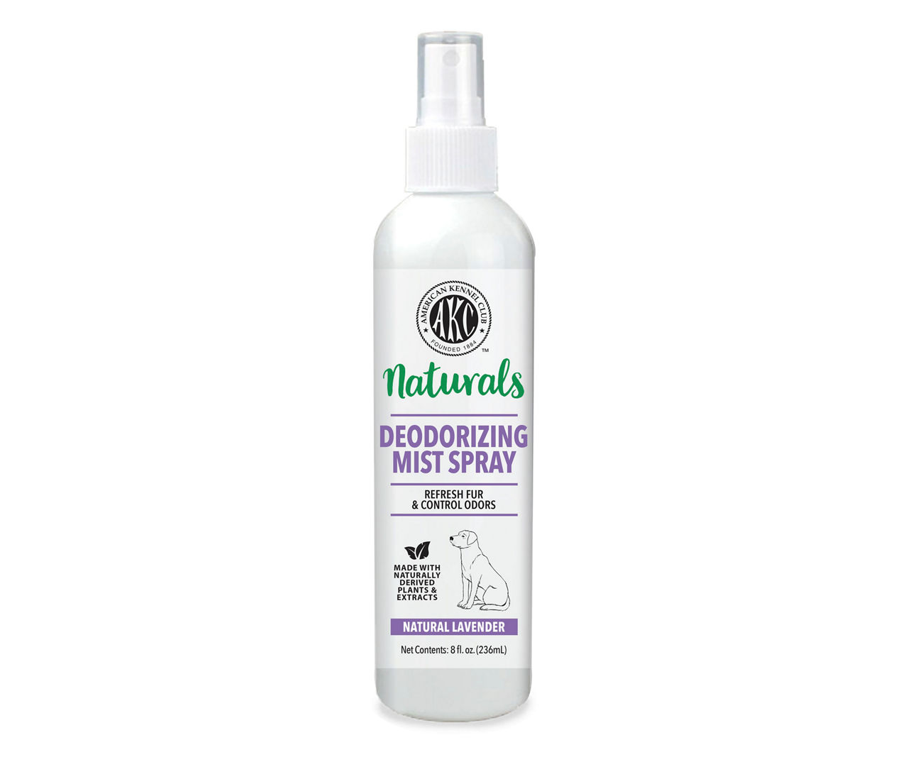 AKC Naturals Lavender Deodorizing Mist Spray, 8 Oz. Big Lots