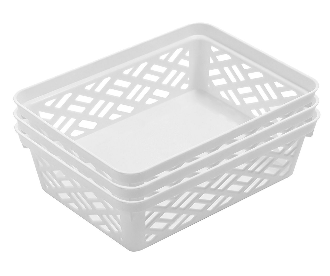 EZY Storage EZY Storage Small Brickor Basket, 3-Pack