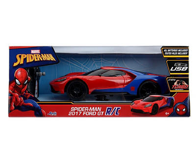 Spider-Man Red 1:16 2017 Ford GT RC Sports Car