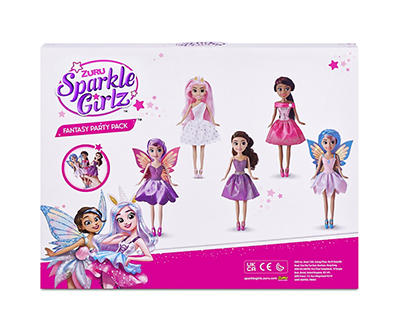Fantasy Party Pack 5-Piece Doll Set