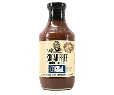 G Hughes Original Sugar Free BBQ Sauce, 18 Oz.