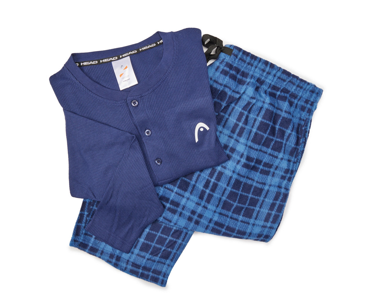 Mens Tartan Plaid Pajama Set