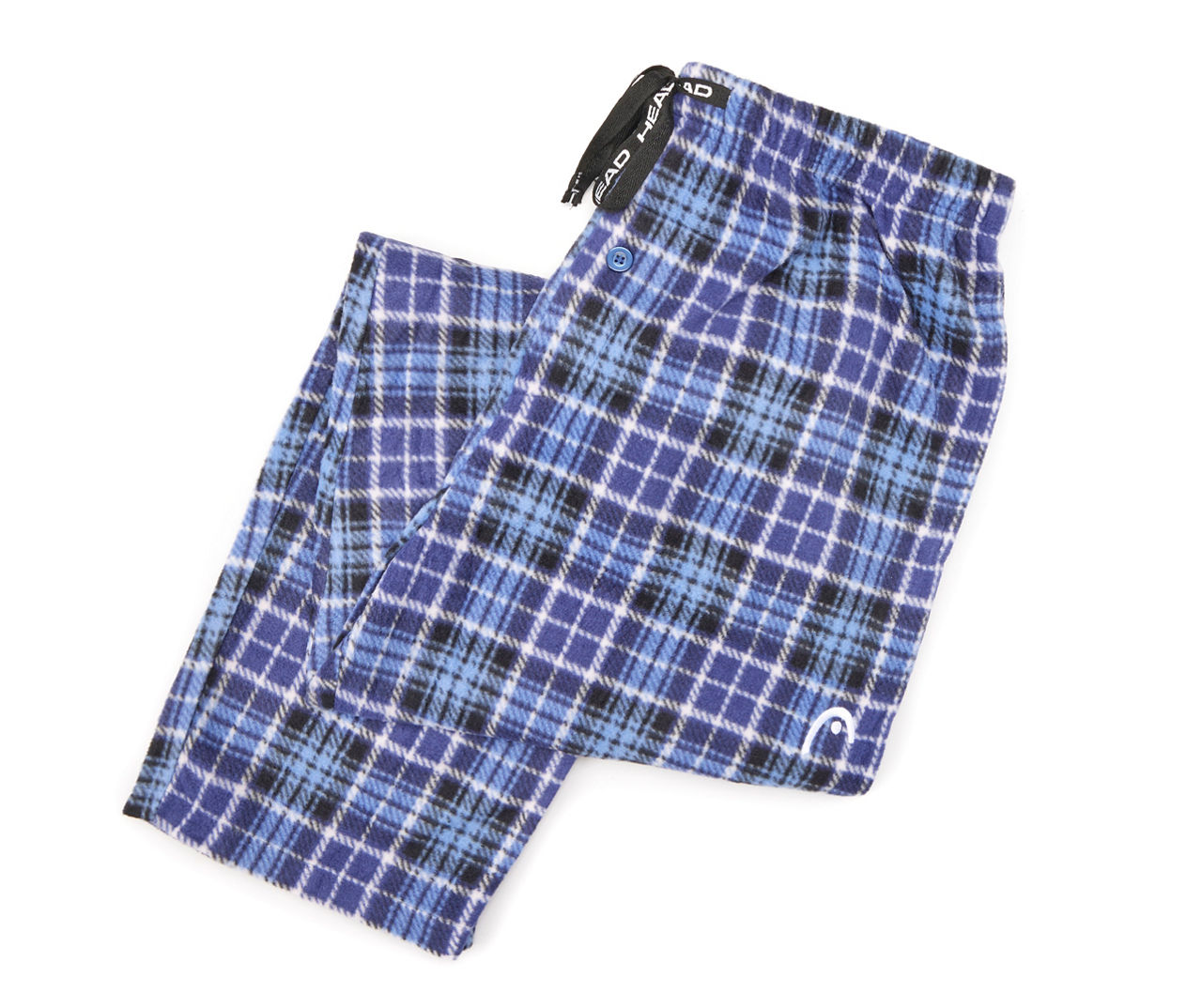 Men's Sleepwear Pants Plaid Pyjamas Navy Blue Pajamas