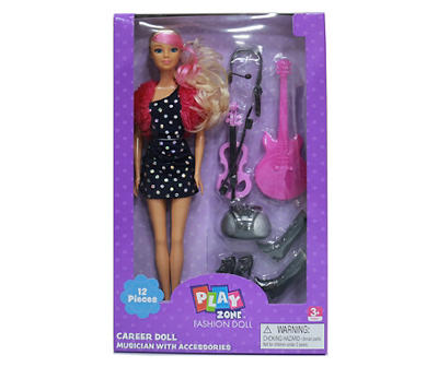 Career Musician Doll & Play Set, Blonde Hair
