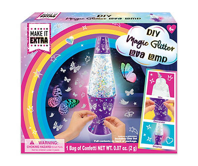 DIY Magic Glitter Lava Lamp Set