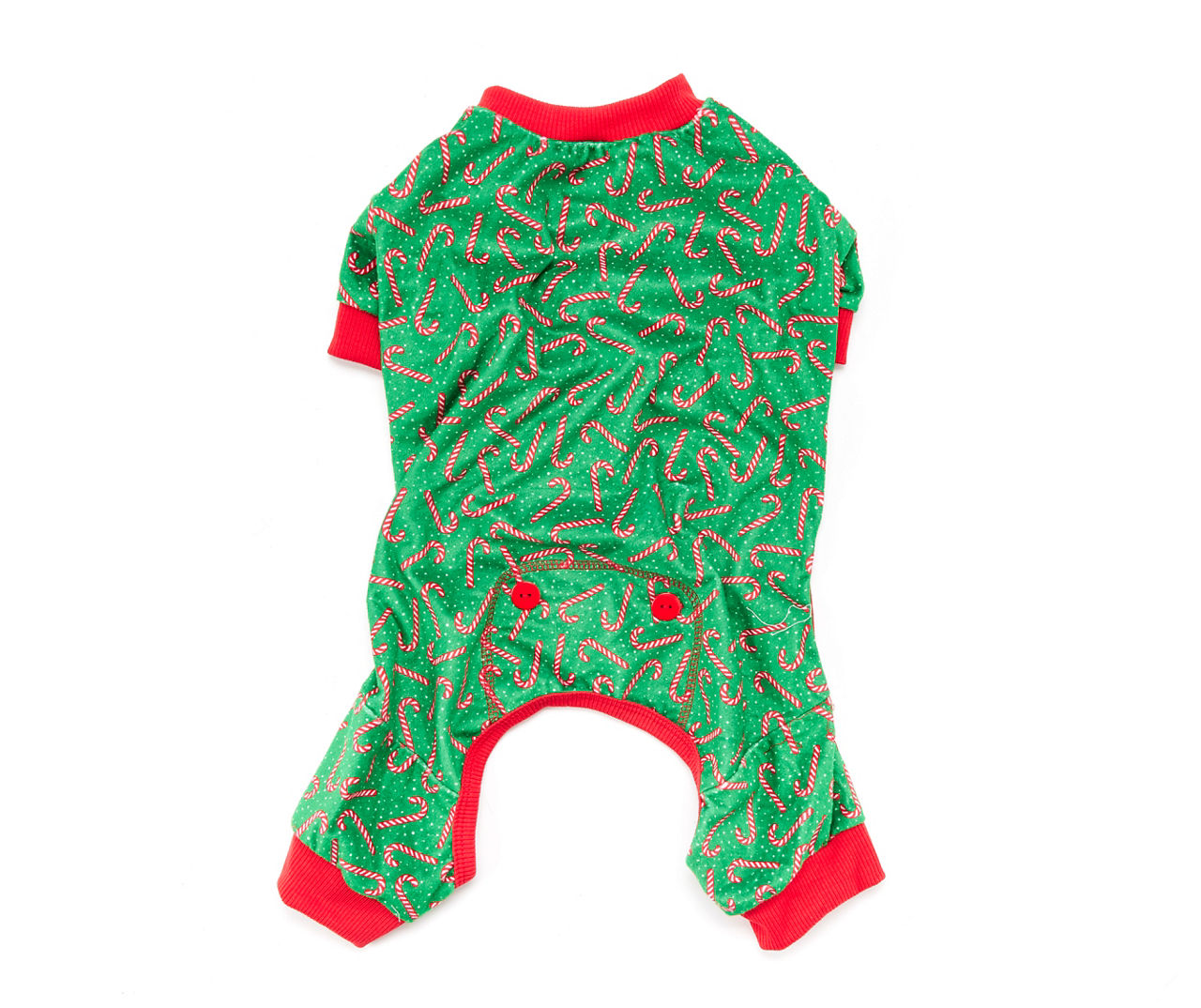 Pet Green Candy Cane Pajamas Big Lots
