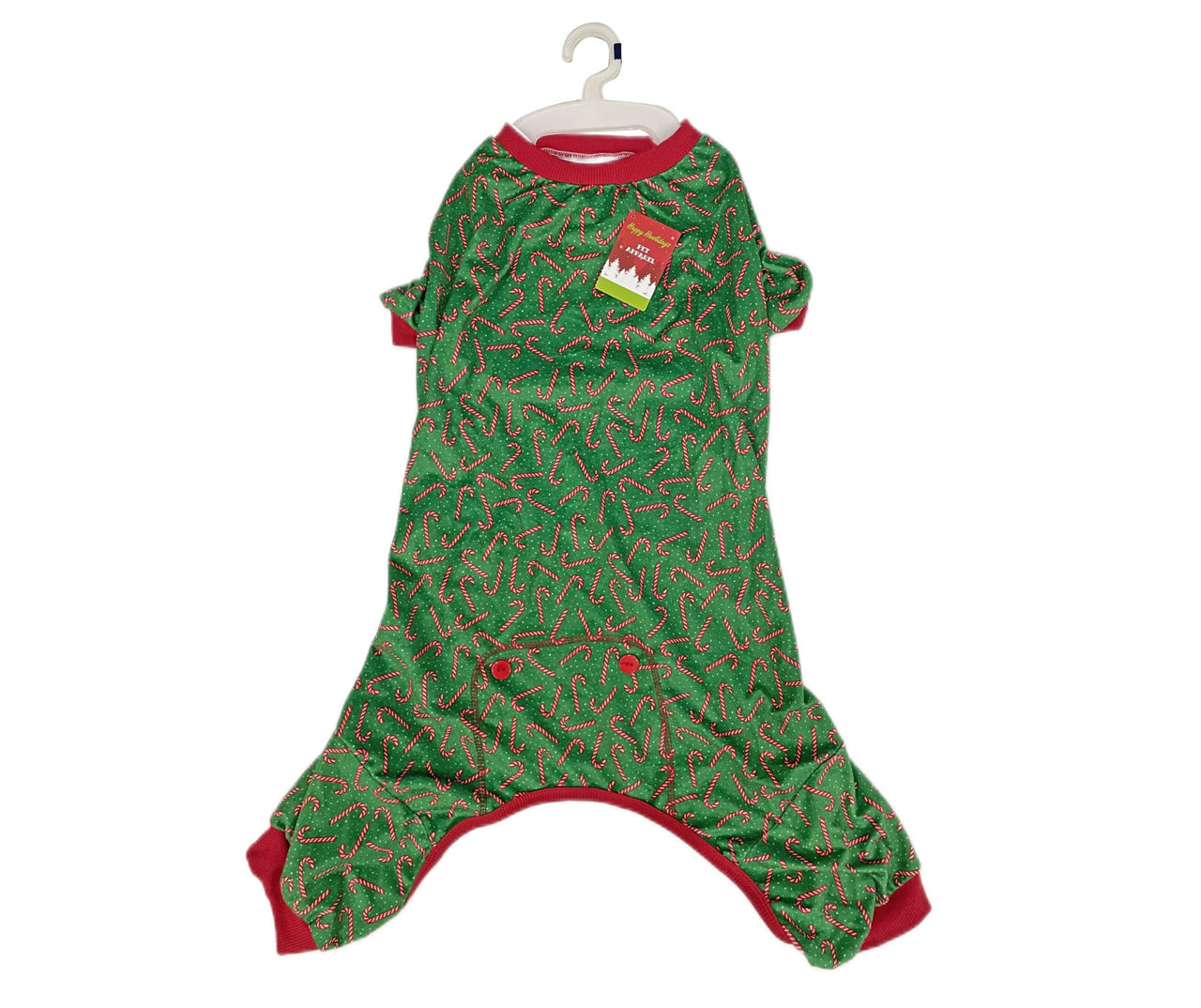 Pet Green Candy Cane Pajamas Big Lots