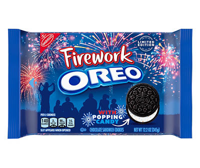 Oreo Firework Chocolate Sandwich Cookies 12.2 oz