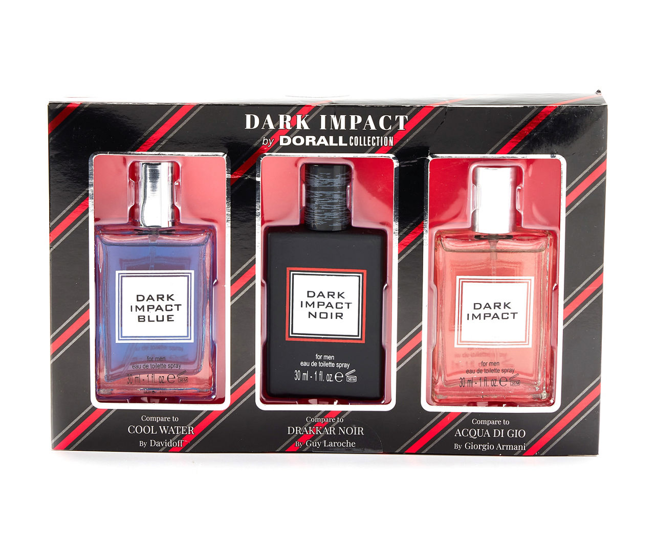 Men's Dark Impact 3-Piece Cologne Spray Set