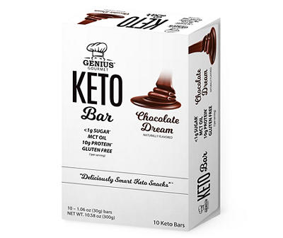 Chocolate Dream Keto Bars, 10-Pack