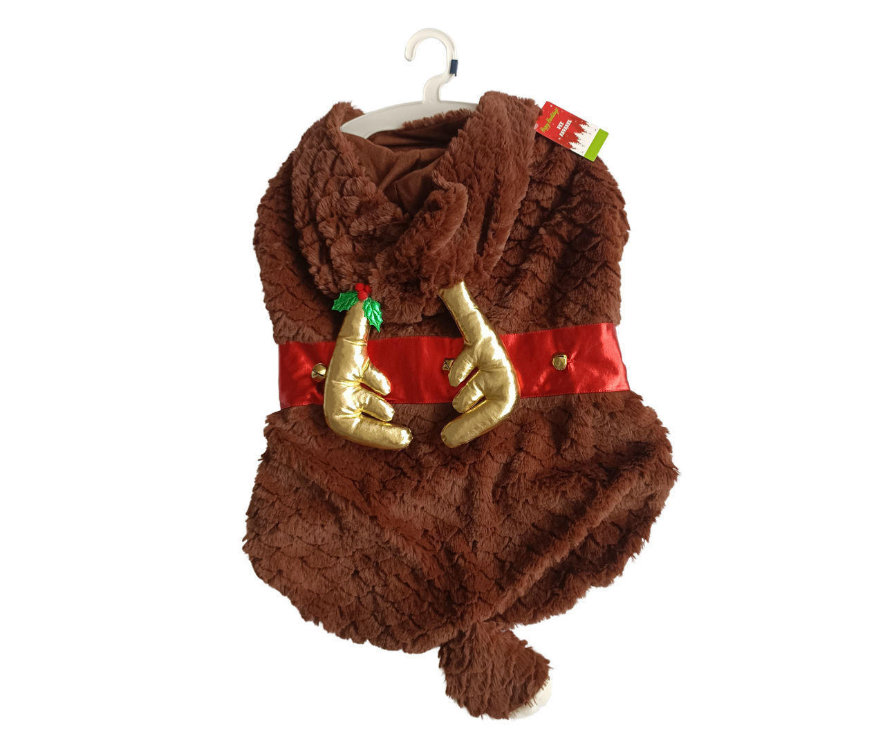 Pet X-Large Scallop Reindeer Costume