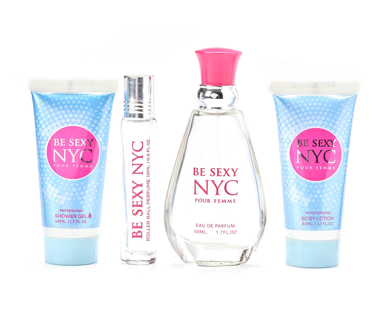 Women s Be Sexy NYC 4 Piece Perfume Gift Set Big Lots