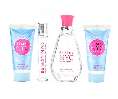 Women's Be Sexy NYC 4-Piece Perfume Gift Set