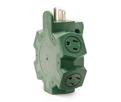Outdoor 5-Outlet Grounded Power Hub