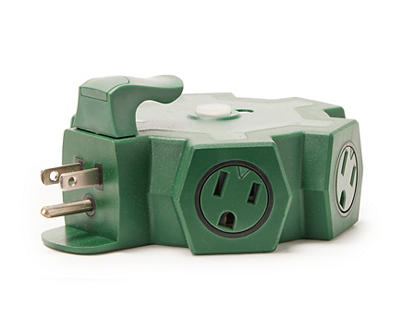 Outdoor 5-Outlet Grounded Power Hub