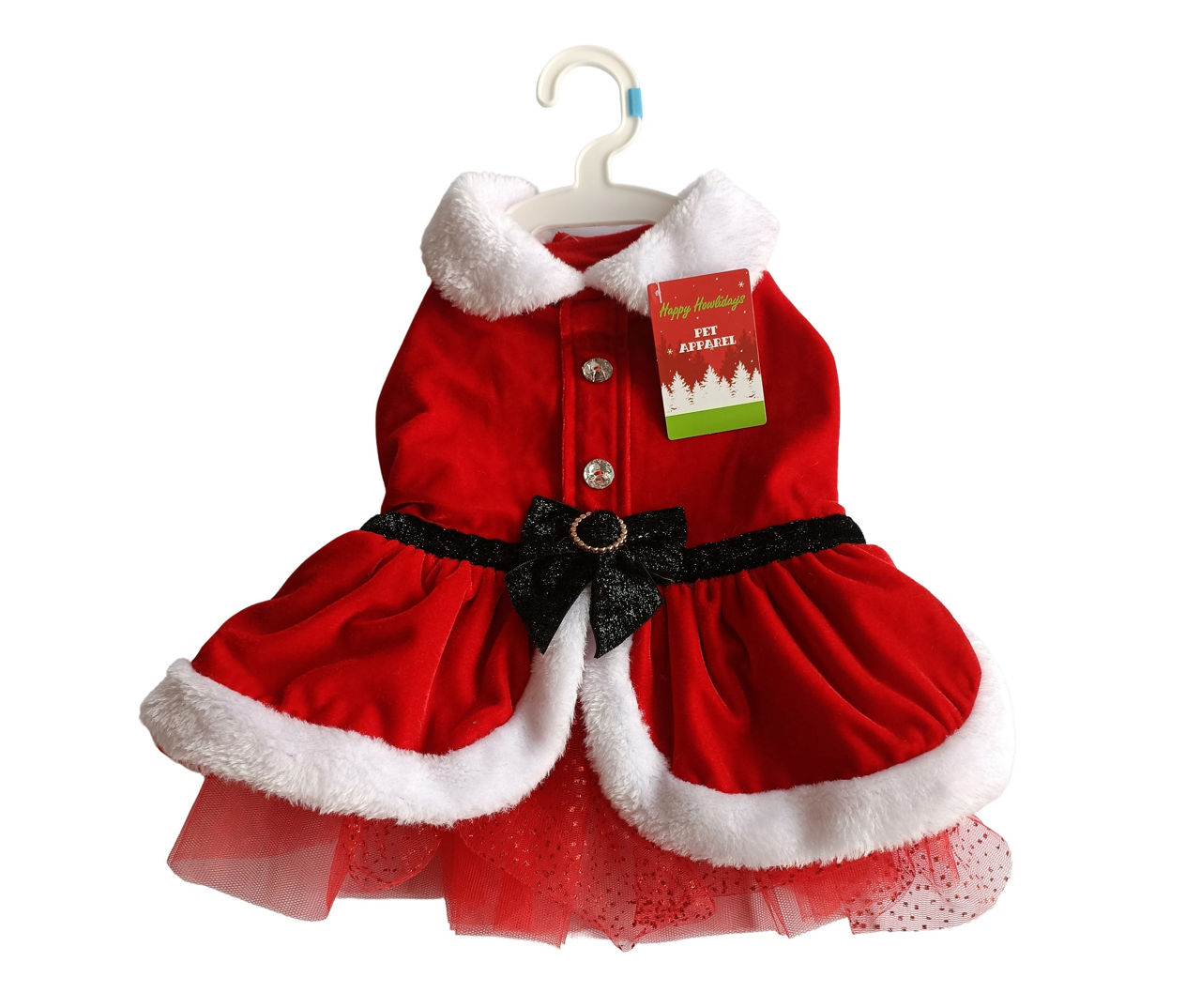 Pet Small Red Santa Dress