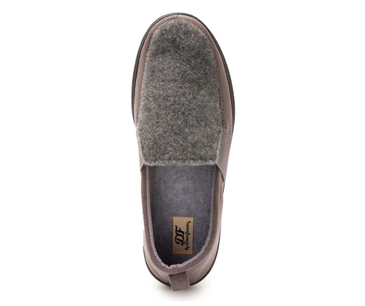 Dearfoams men's closed online back slipper