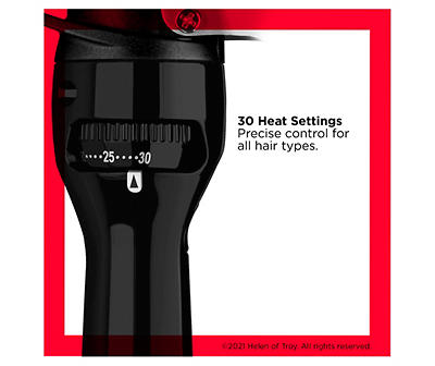 Perfect Heat Black 1.5" Curling Iron