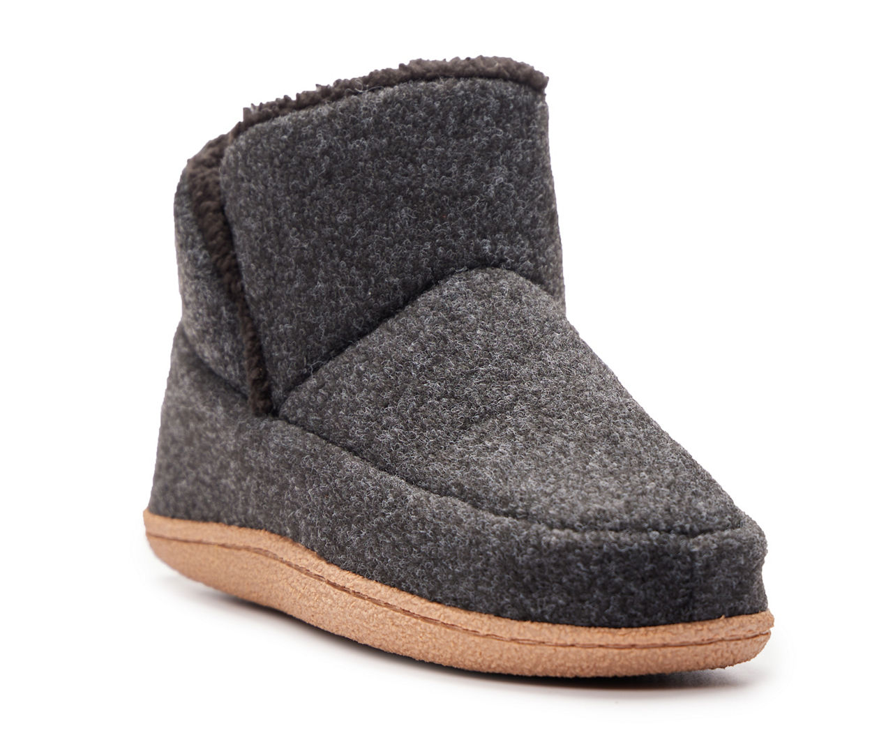 DF by Dearfoams DF by Dearfoams Women s Black Felted Boot Slipper