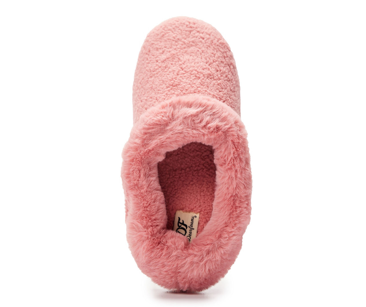 DF by Dearfoams DF by Dearfoams Women s Rosewood Furry Clog