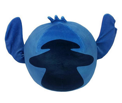 Stitch Character Head Cloud Pillow