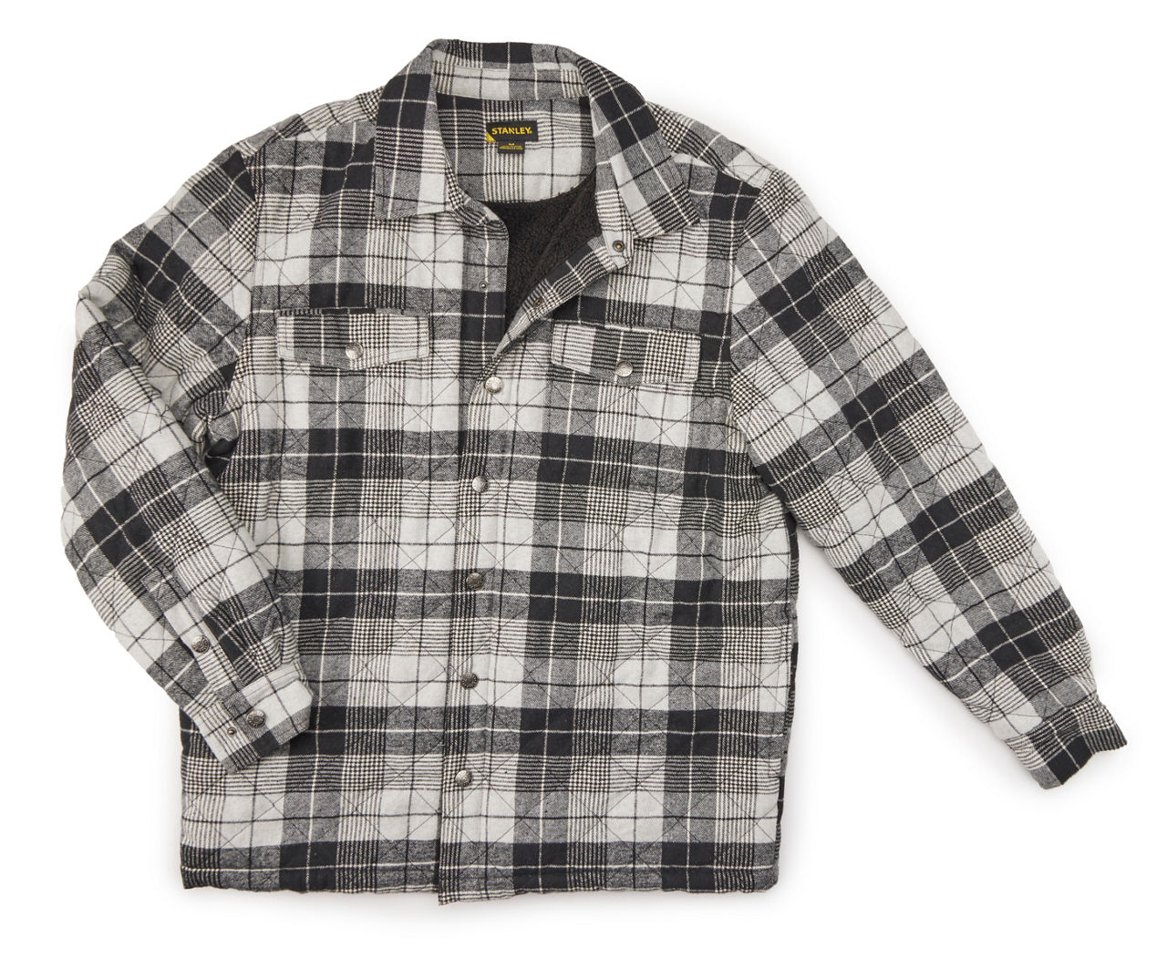 Quilted Flannel Shirt Lサイズ White 新品