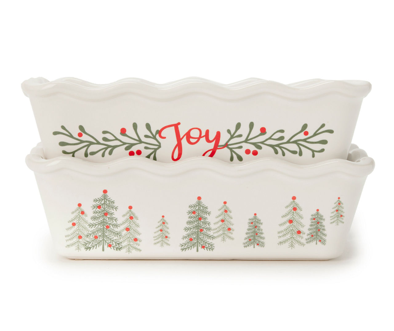 Mini Bread Loaf Pans Christmas Autumn Summer Ceramic Holiday Mini