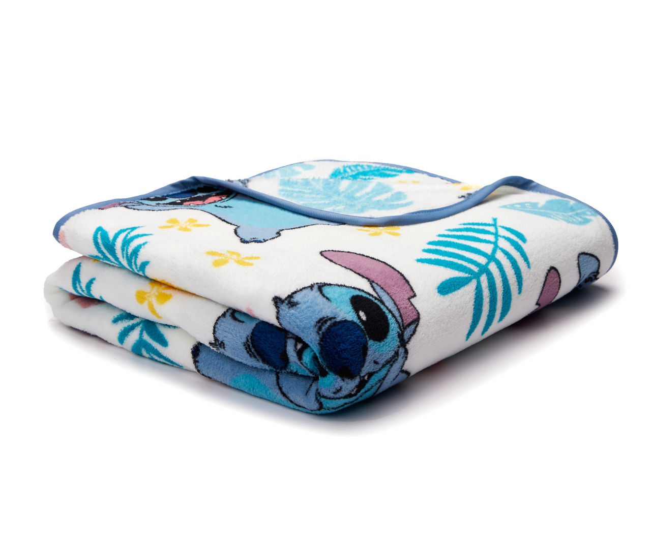 Disney Lilo & Stitch Blue Stitch Palm Nogginz Pillow & Plush Blanket ...