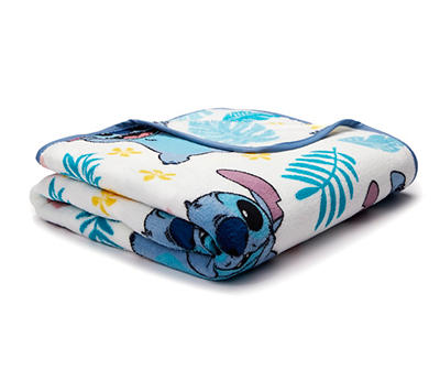 Lilo & Stitch Blue Stitch Palm Nogginz Pillow & Plush Blanket Set