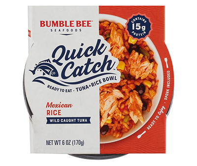 Bumble Bee� Quick Catch? Mexican Rice Tuna & Rice Bowl 6 oz. Sleeve