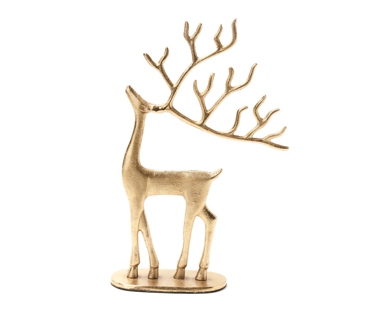 16" Gold Deer Metal Tabletop Decor