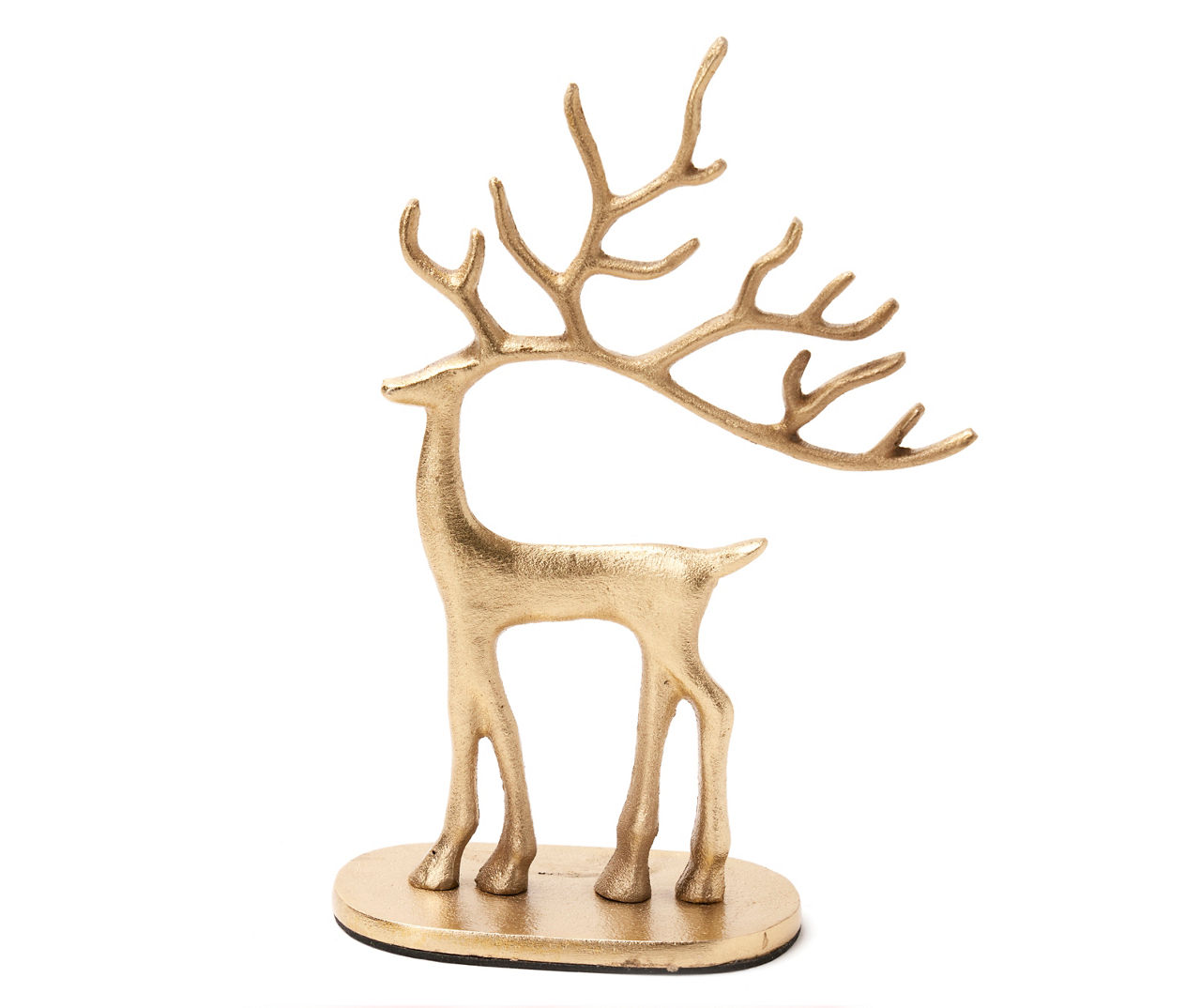10" Gold Deer Metal Tabletop Decor