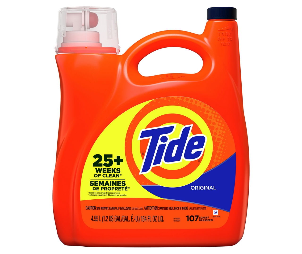 Bold Laundry Detergent Measuring Cup Plastic Bright Orange Handle Movie  Prop Vtg
