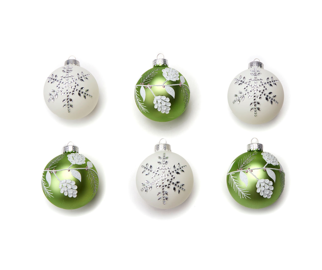 Mini Snowflake Ornaments - 8Pack