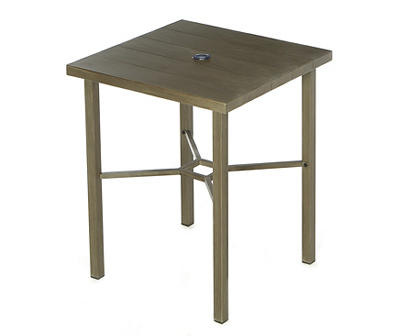 Crestfield Steel Patio High Dining Bar Table