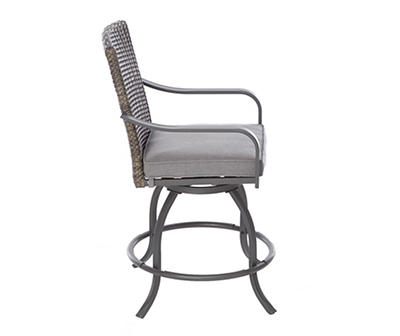 Pembroke All-Weather Wicker Cushioned Patio High Dining Chairs, 6-Pack